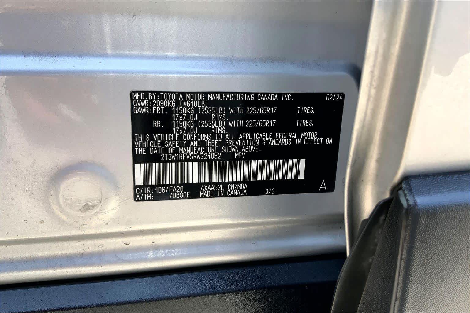 2024 Toyota RAV4 XLE Silver Sky Metallic at Group 1 Toyota Southwest