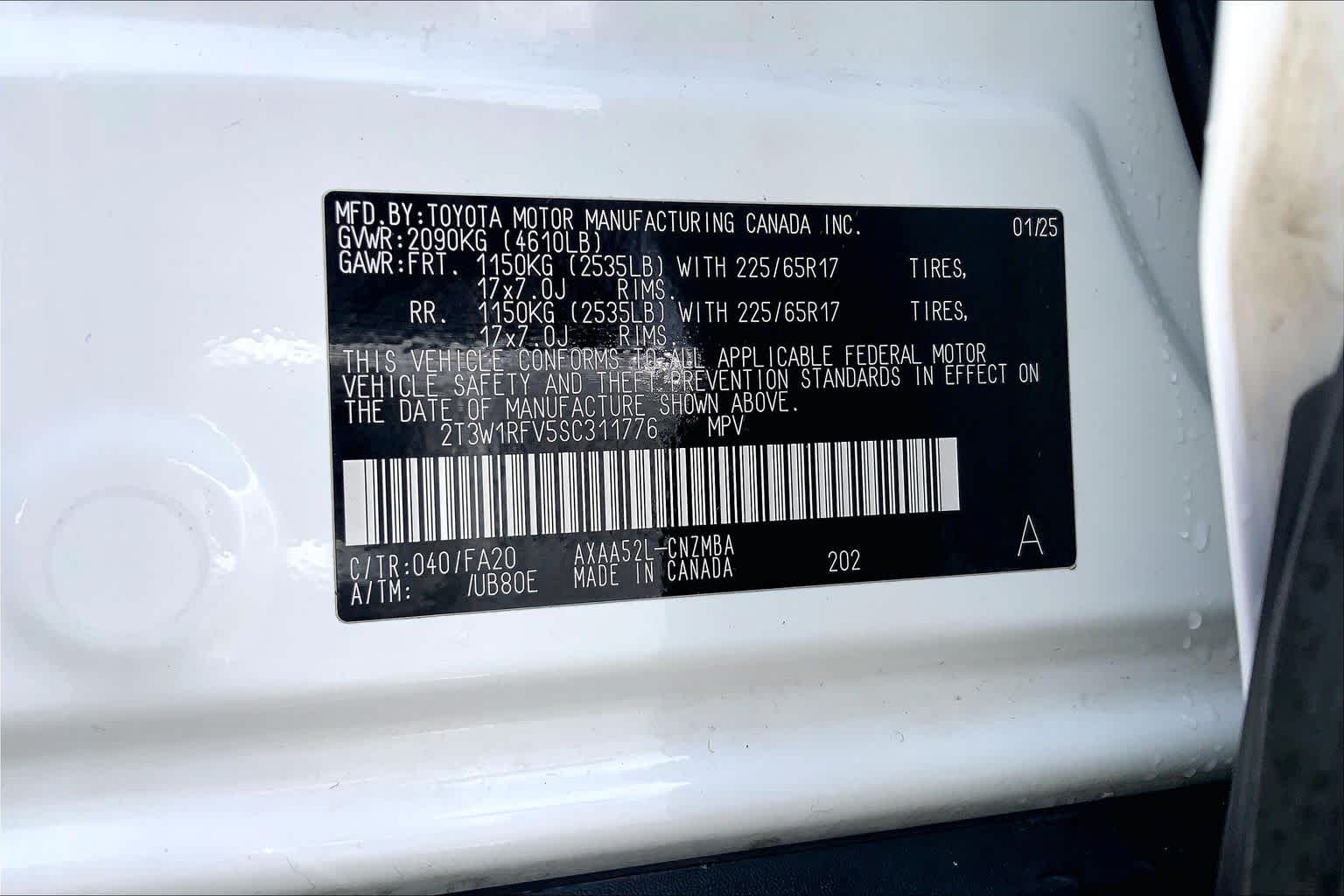 2025 Toyota RAV4 XLE Ice Cap at Group 1 Toyota Southwest
