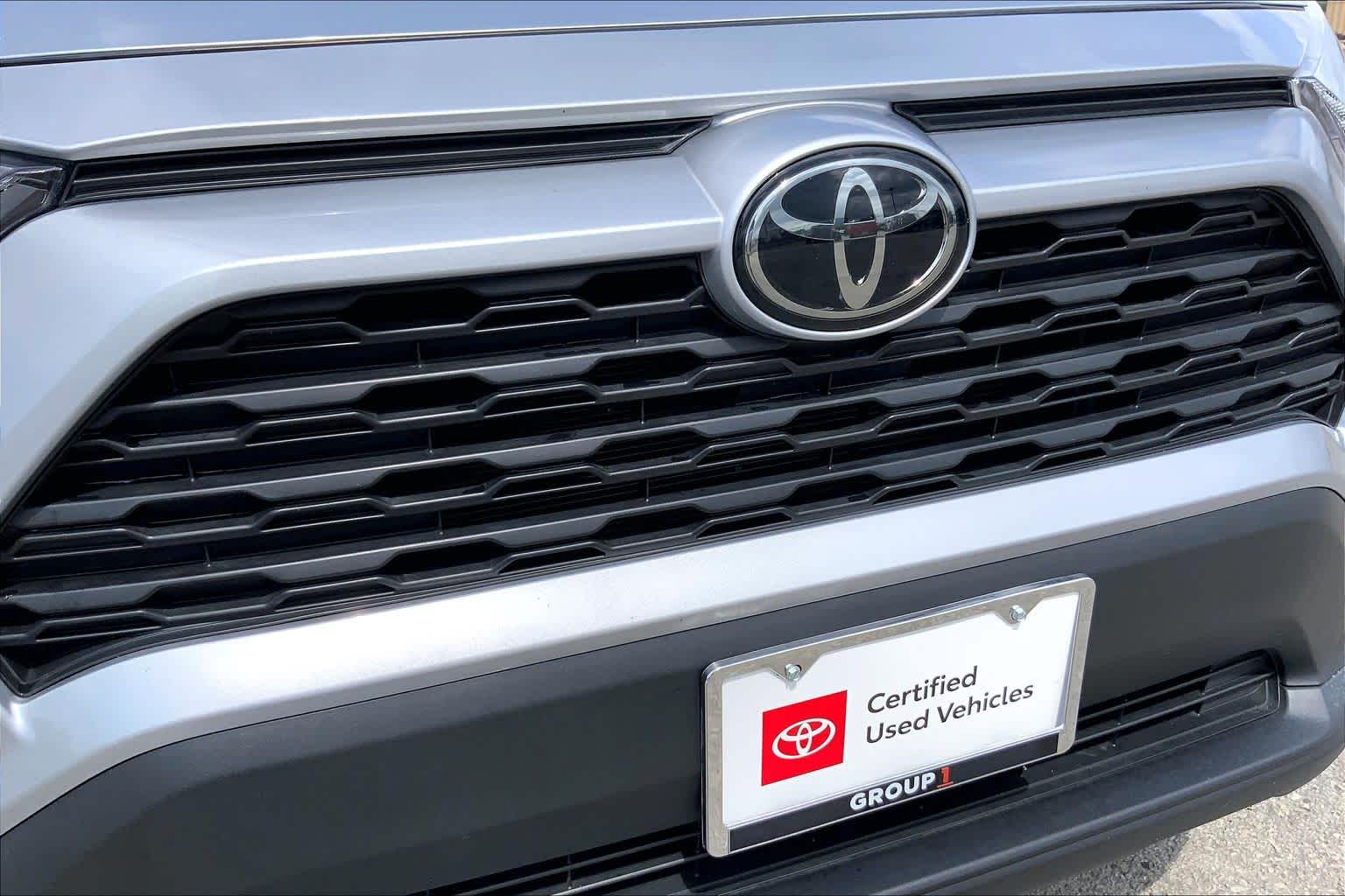 2025 Toyota RAV4 XLE Silver Sky Metallic at Group 1 Toyota Southwest