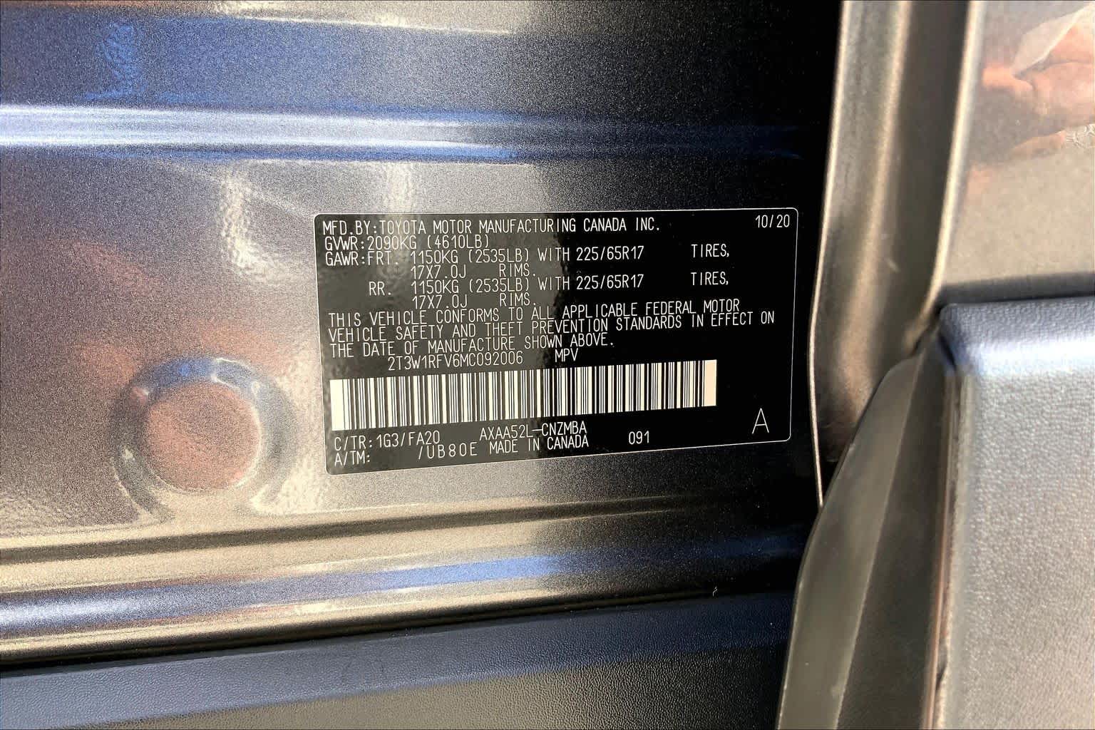 2021 Toyota RAV4 XLE Magnetic Gray Metallic at Auto Boutique Texas