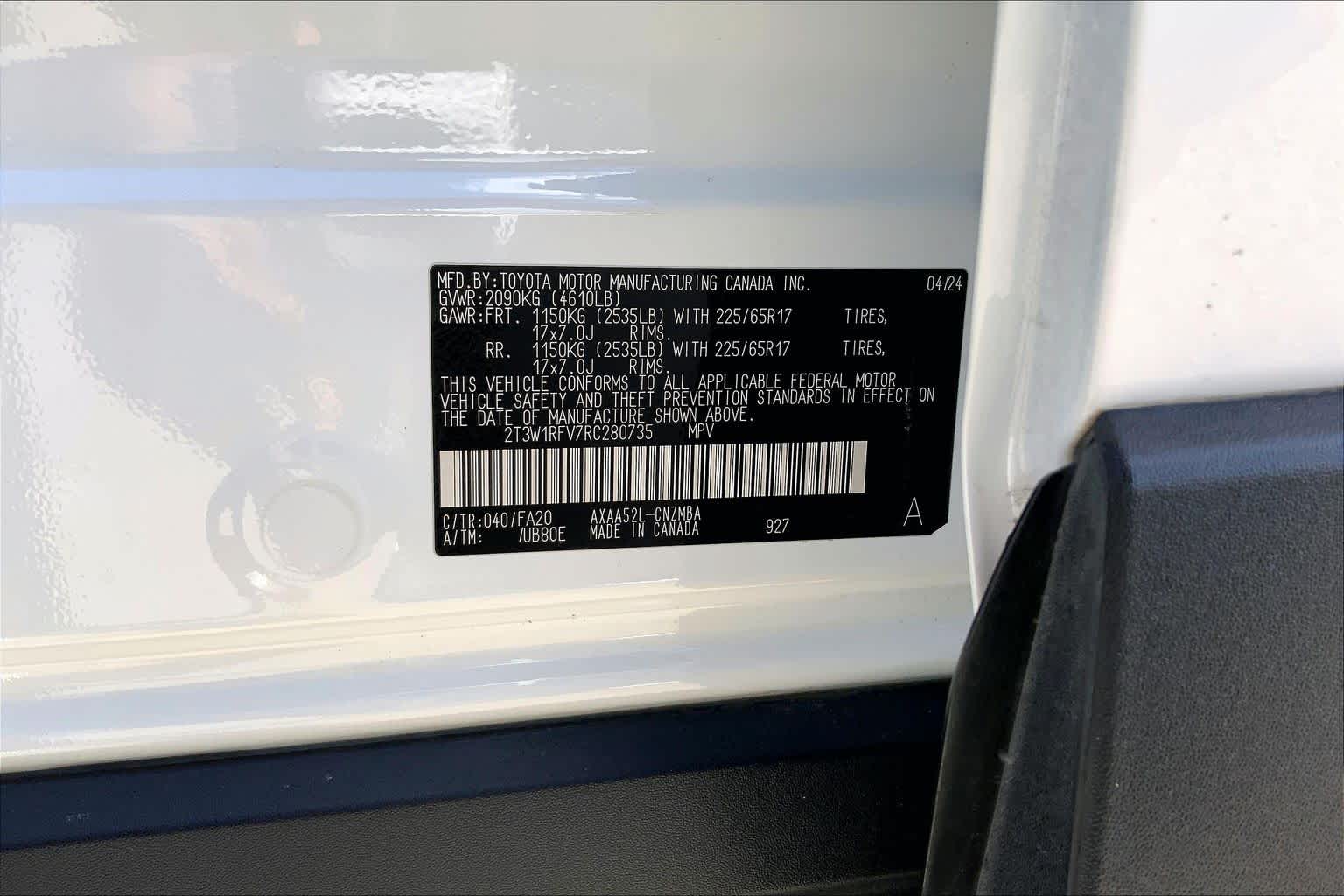 2024 Toyota RAV4 XLE Ice Cap at Group 1 Toyota Southwest