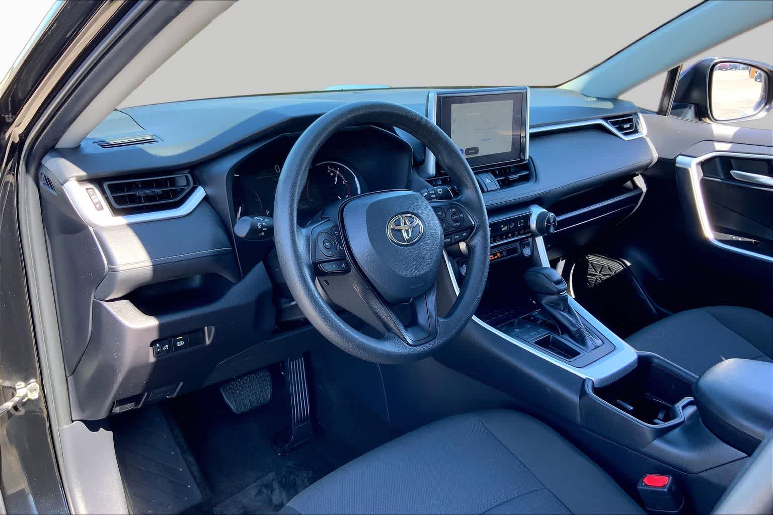 2025 Toyota RAV4 XLE Midnight Black Metallic at Group 1 Toyota Southwest