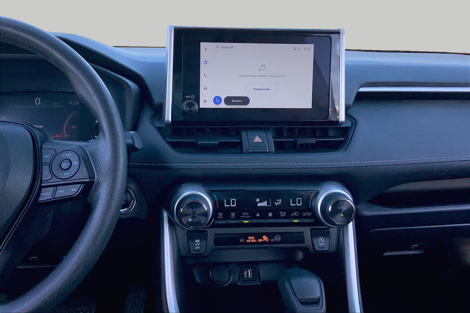 2025 Toyota RAV4 XLE Midnight Black Metallic at Group 1 Toyota Southwest