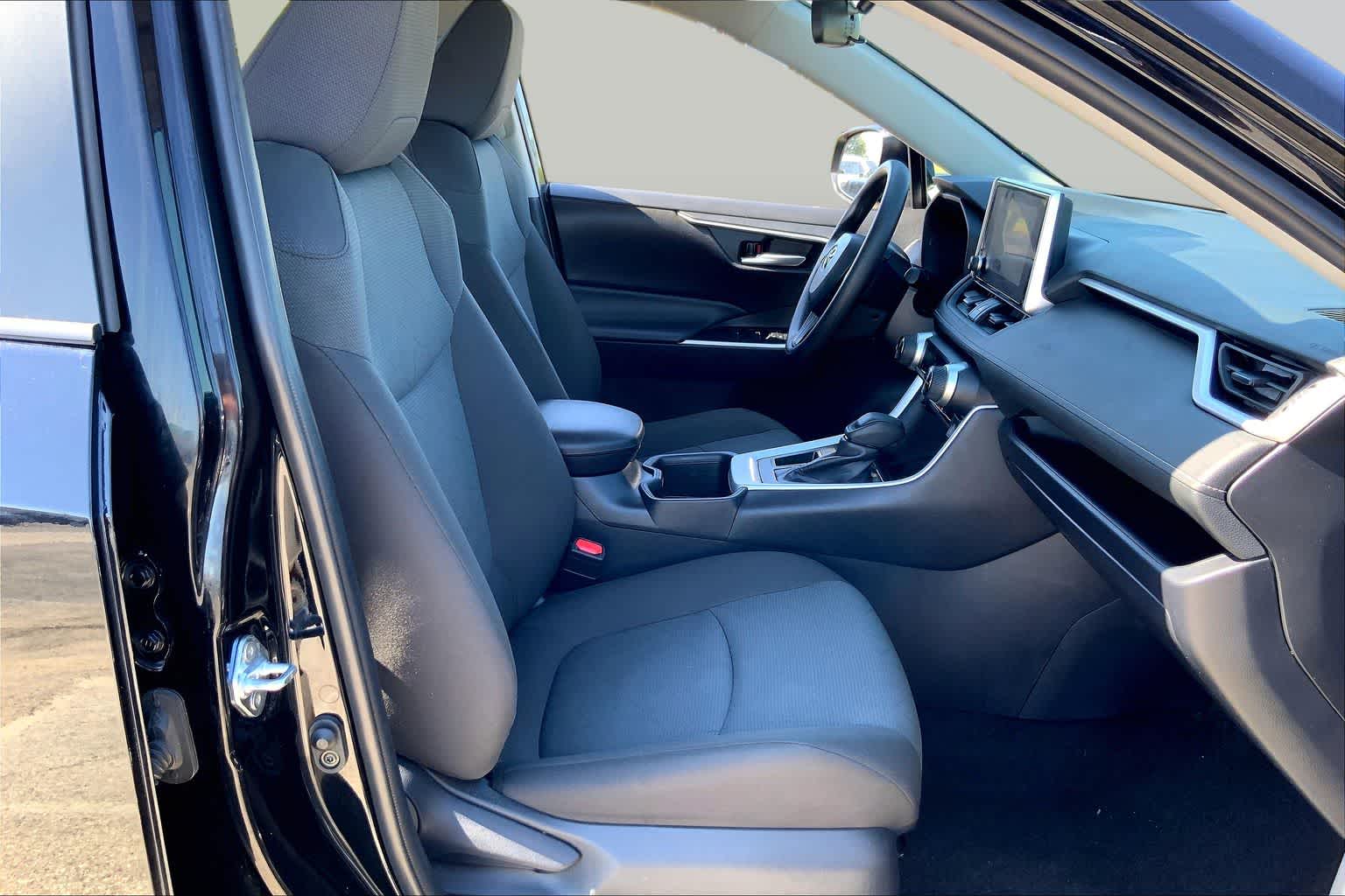 2025 Toyota RAV4 XLE Midnight Black Metallic at Group 1 Toyota Southwest