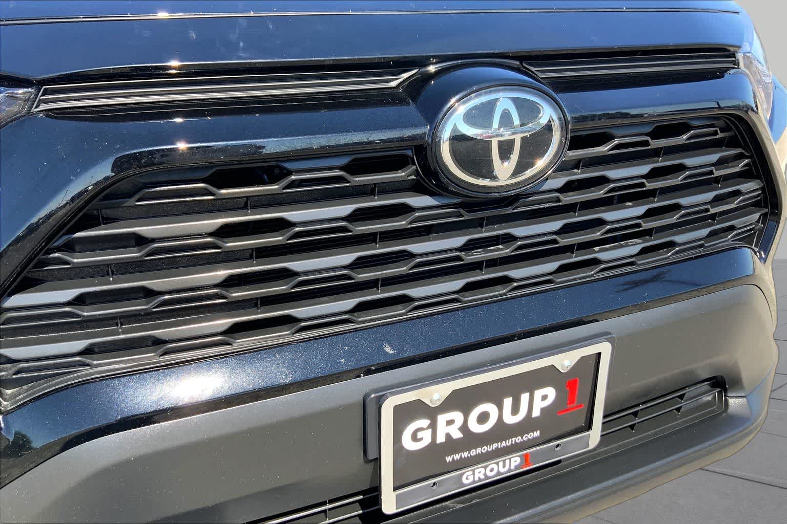 2025 Toyota RAV4 XLE Midnight Black Metallic at Group 1 Toyota Southwest