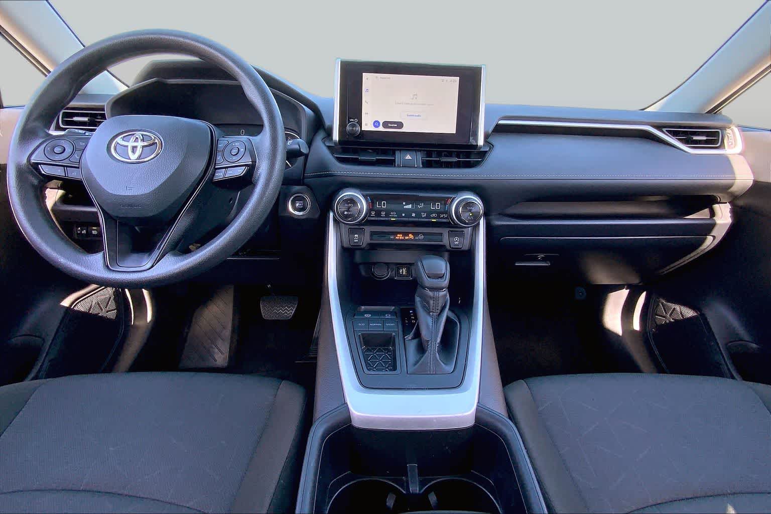 2025 Toyota RAV4 XLE Midnight Black Metallic at Group 1 Toyota Southwest