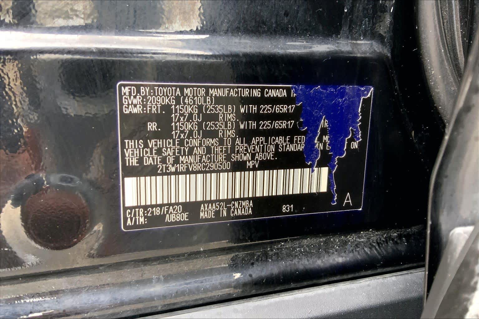 2024 Toyota RAV4 XLE Midnight Black Metallic at Lexus of Clear Lake