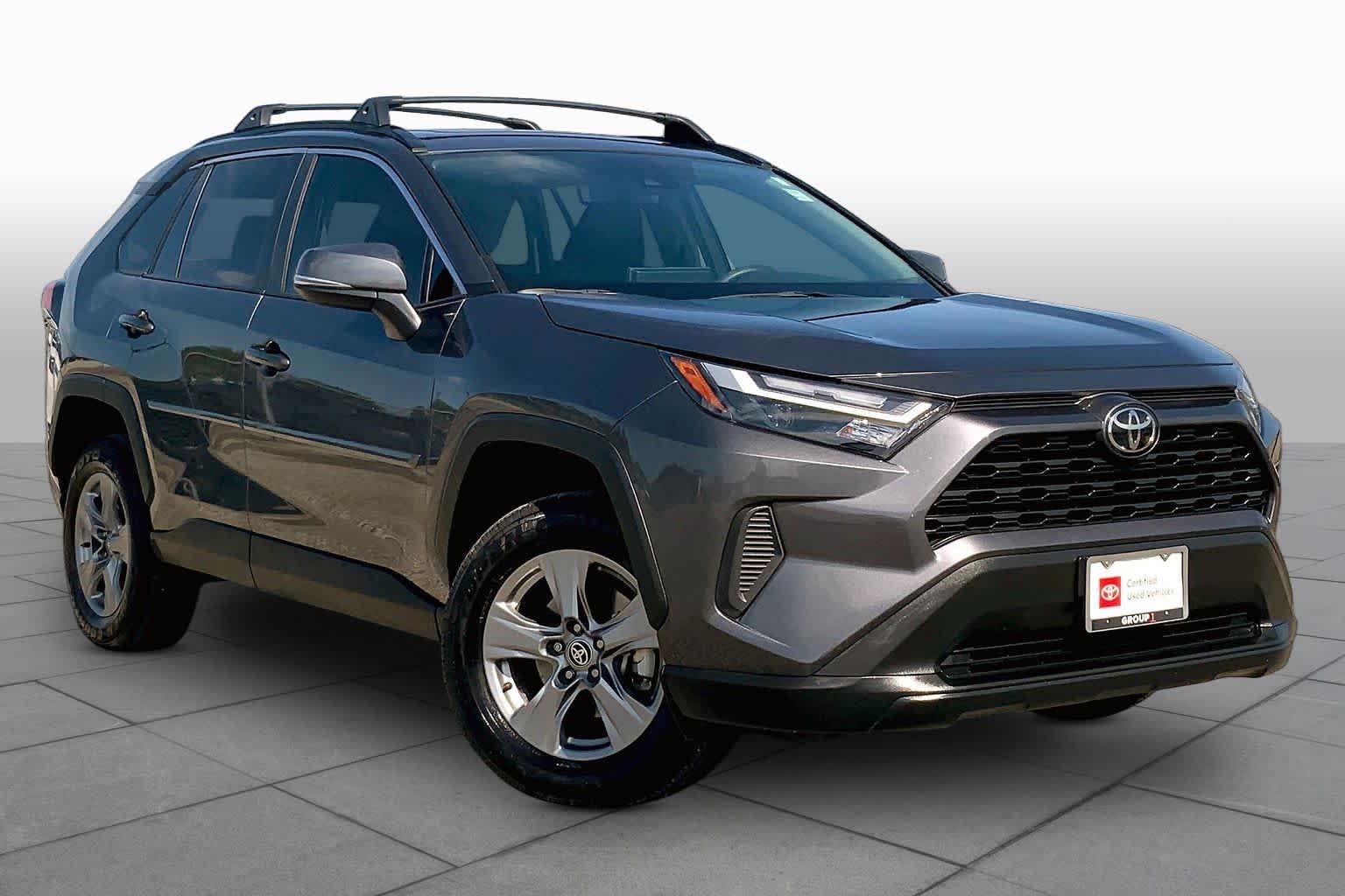 2025 Toyota RAV4 XLE Magnetic Gray Metallic at Group 1 Toyota Southwest