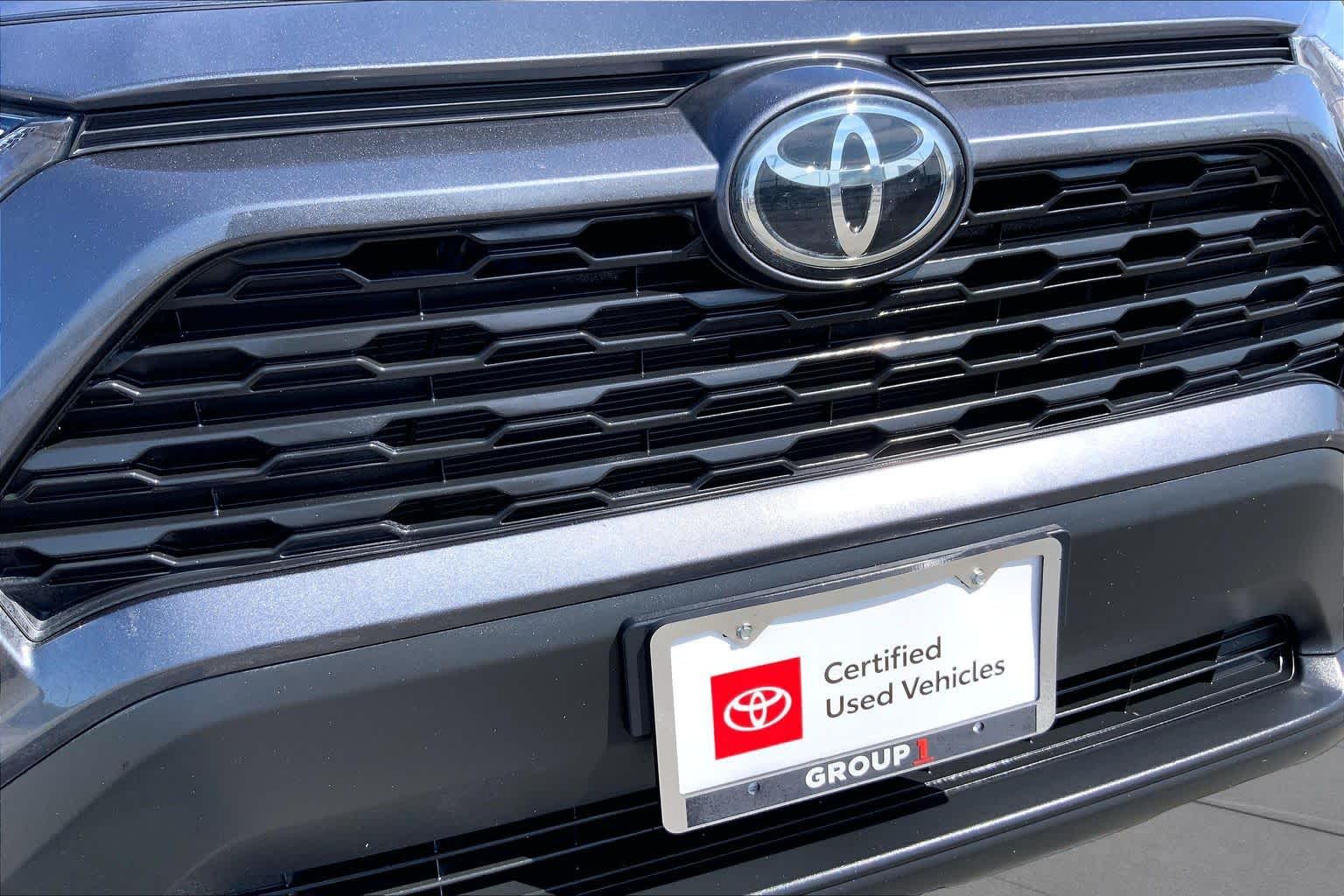 2025 Toyota RAV4 XLE Magnetic Gray Metallic at Group 1 Toyota Southwest