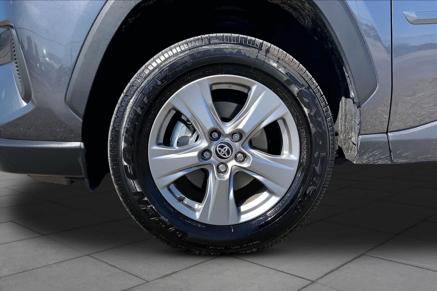 2025 Toyota RAV4 XLE Magnetic Gray Metallic at Group 1 Toyota Southwest