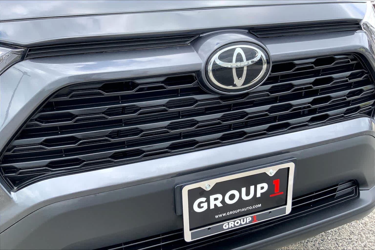 2025 Toyota RAV4 XLE Magnetic Gray Metallic at Group 1 Toyota Southwest
