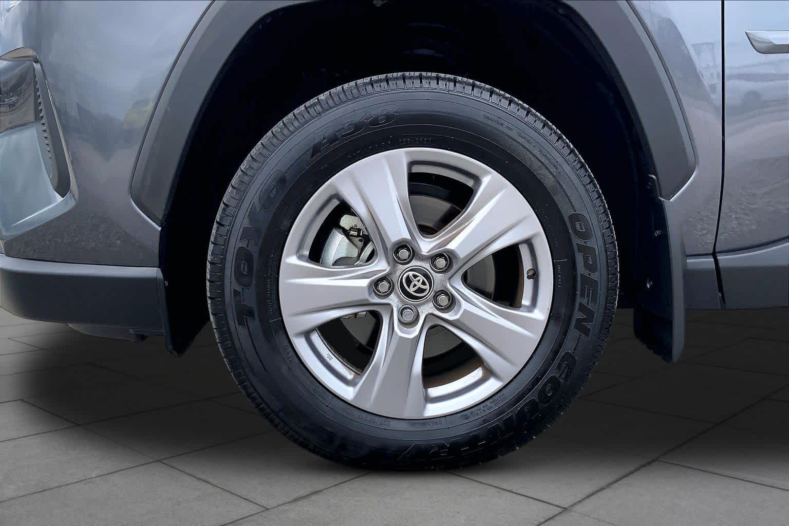 2025 Toyota RAV4 XLE Magnetic Gray Metallic at Group 1 Toyota Southwest