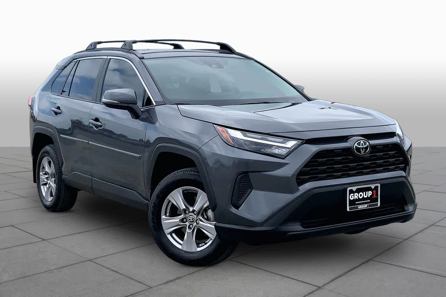 2025 Toyota RAV4 XLE Magnetic Gray Metallic at Group 1 Toyota Southwest