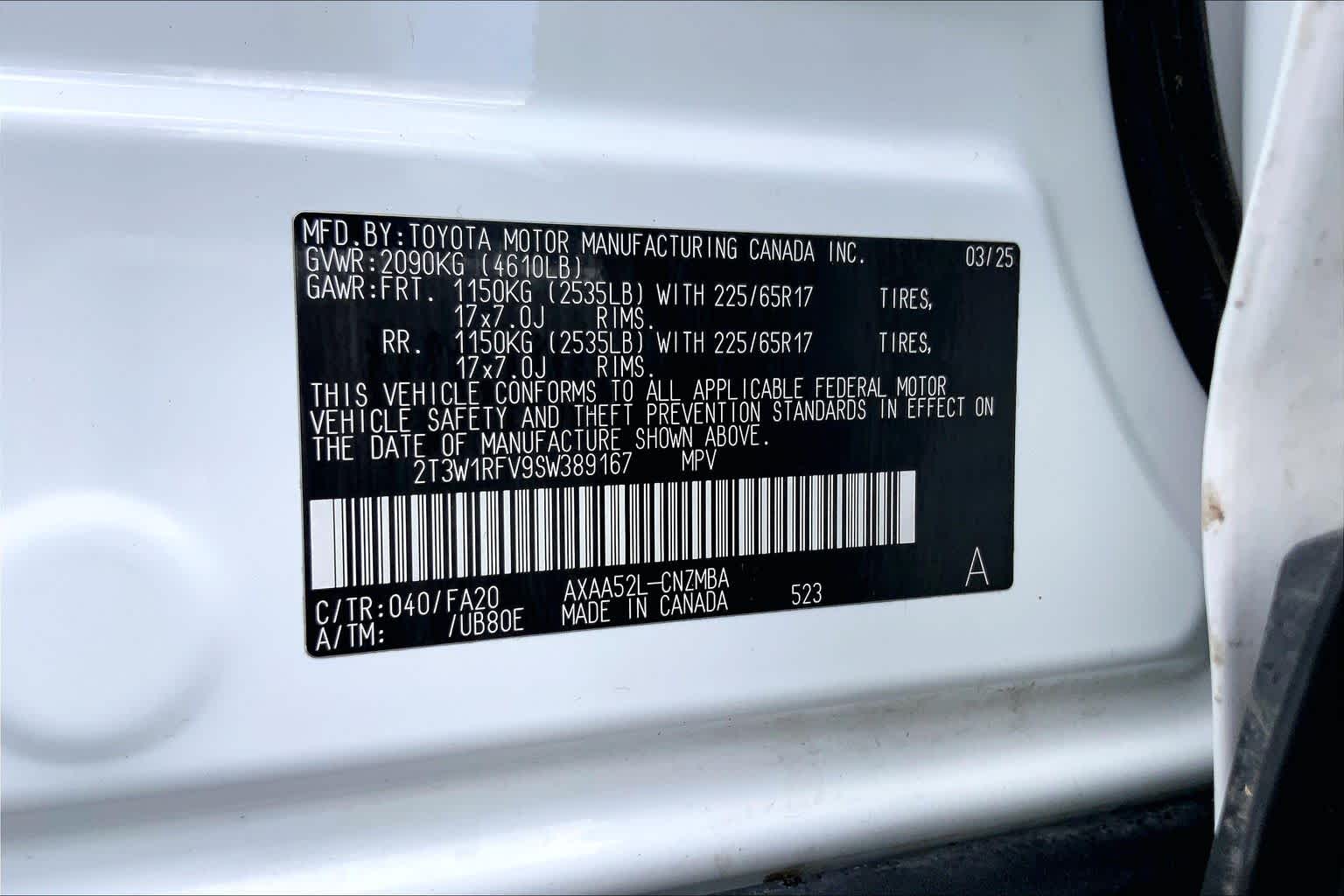 2025 Toyota RAV4 XLE Ice Cap at Group 1 Toyota Southwest