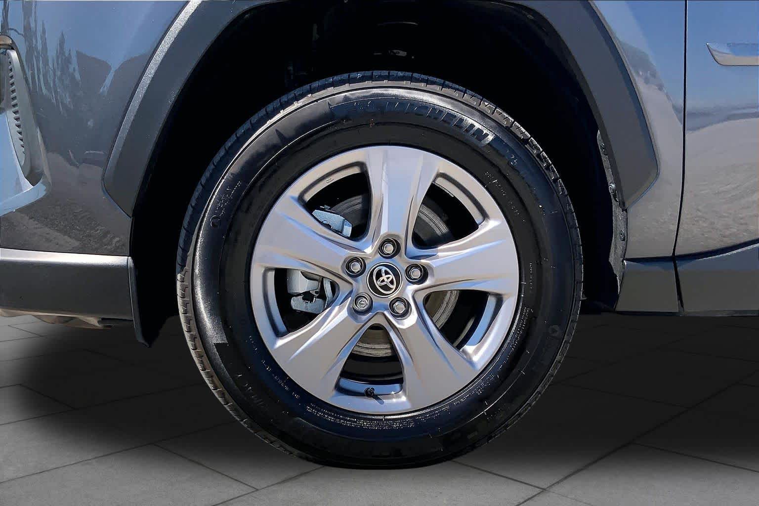 2025 Toyota RAV4 XLE Magnetic Gray Metallic at Group 1 Toyota Southwest