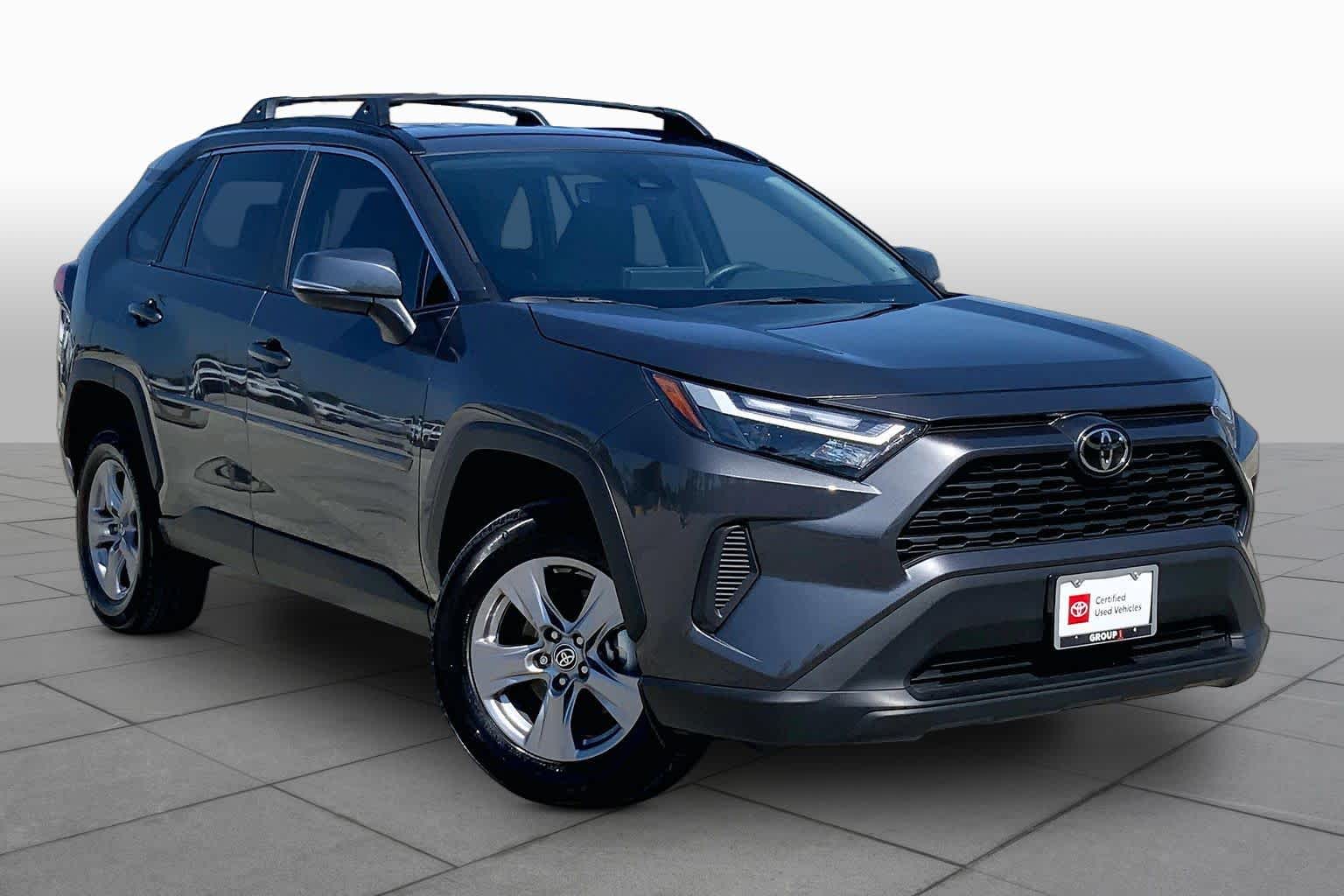 2025 Toyota RAV4 XLE Magnetic Gray Metallic at Group 1 Toyota Southwest