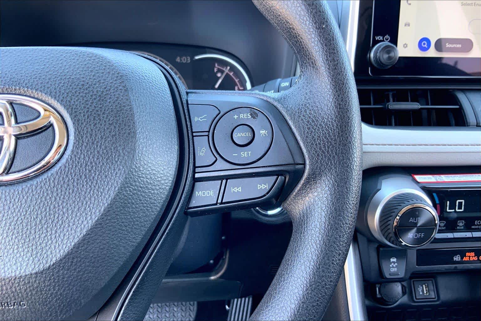 2025 Toyota RAV4 XLE Magnetic Gray Metallic at Group 1 Toyota Southwest
