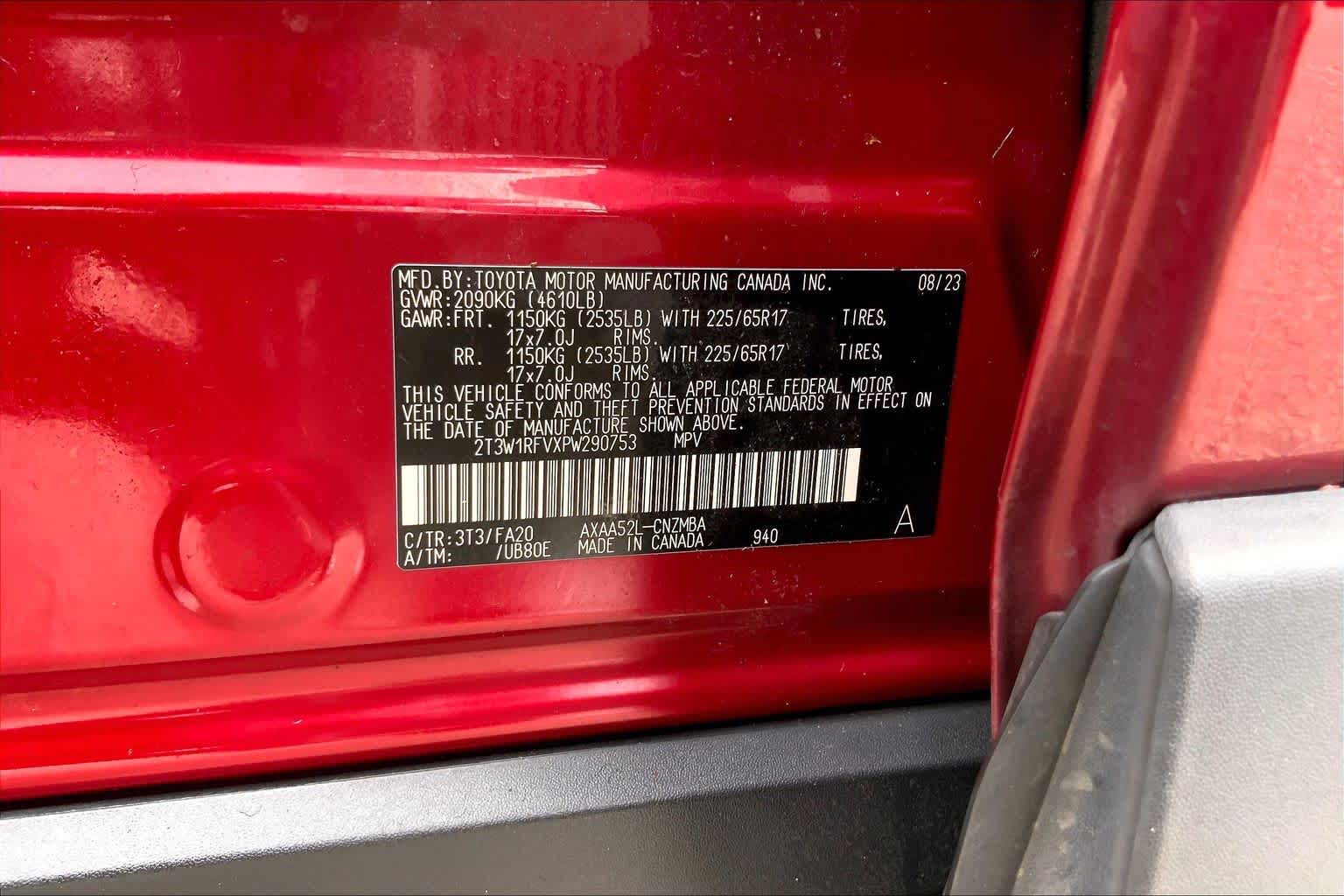 2023 Toyota RAV4 XLE Ruby Flare Pearl at Texan GMC Buick