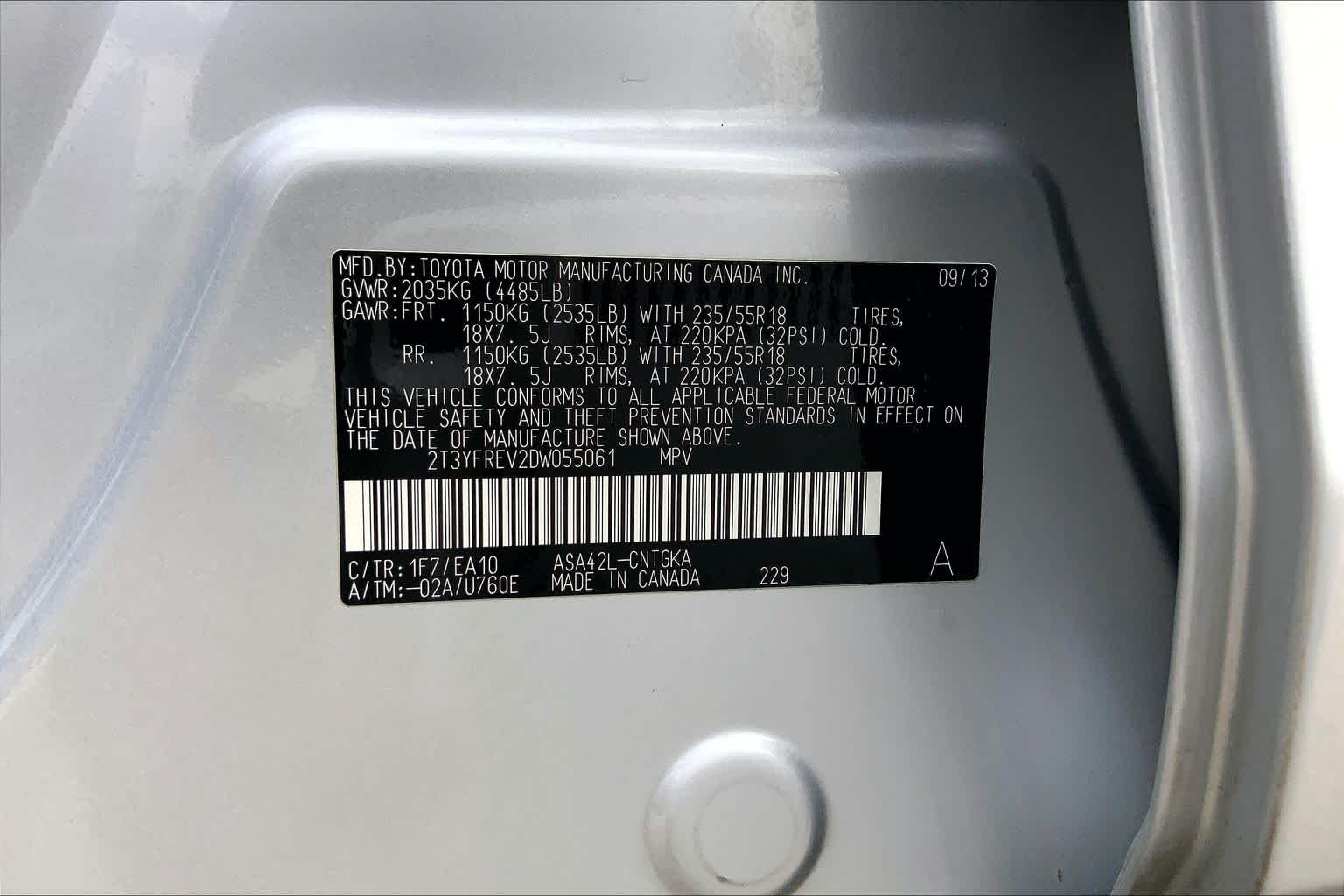 2013 Toyota RAV4 photo 36 of 36