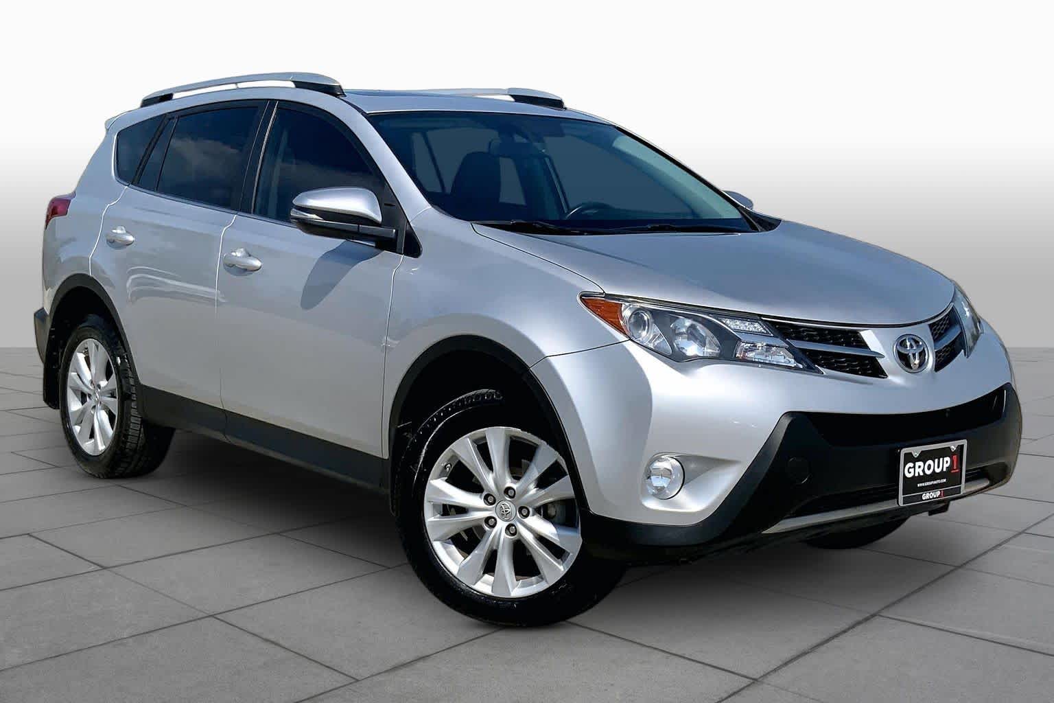 2015 Toyota RAV4 Limited Classic Silver Metallic at Group 1 Toyota Southwest