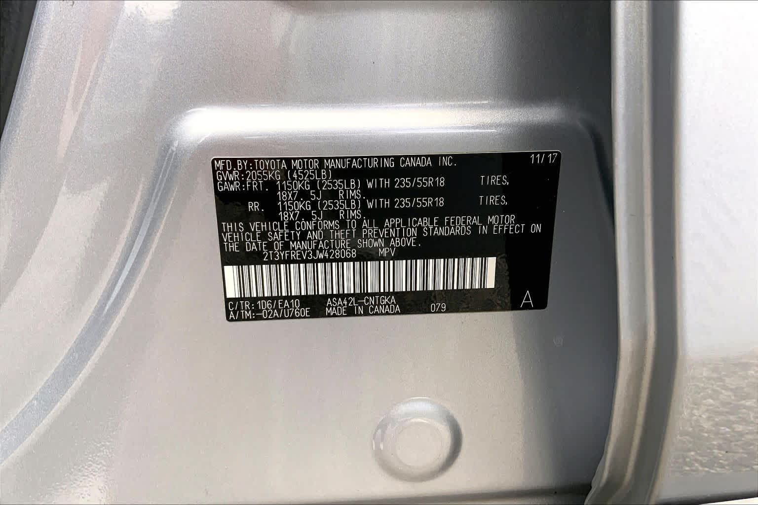 2018 Toyota RAV4 photo 36 of 36