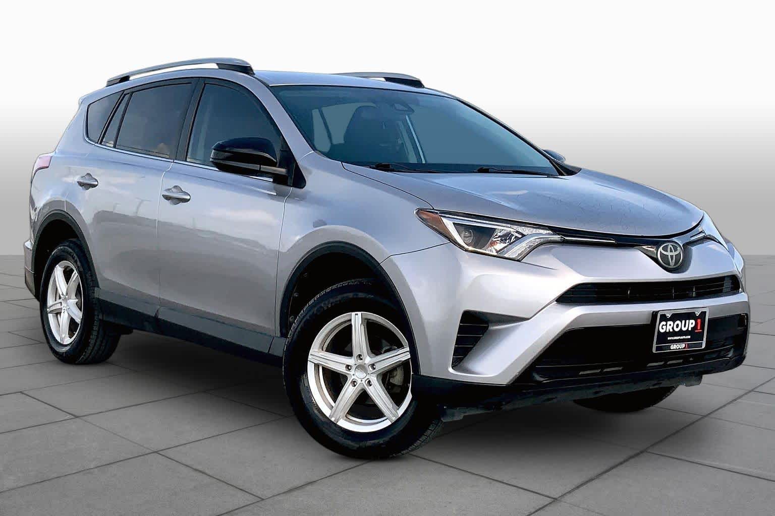 2017 Toyota RAV4 LE Silver Sky Metallic at AutoNation USA Katy