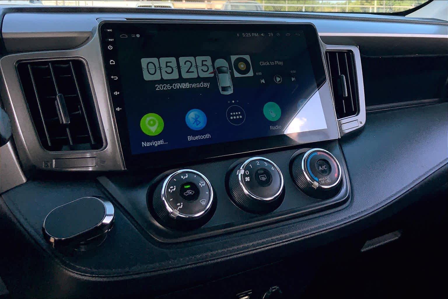 2017 Toyota RAV4 LE Silver Sky Metallic at AutoNation USA Katy