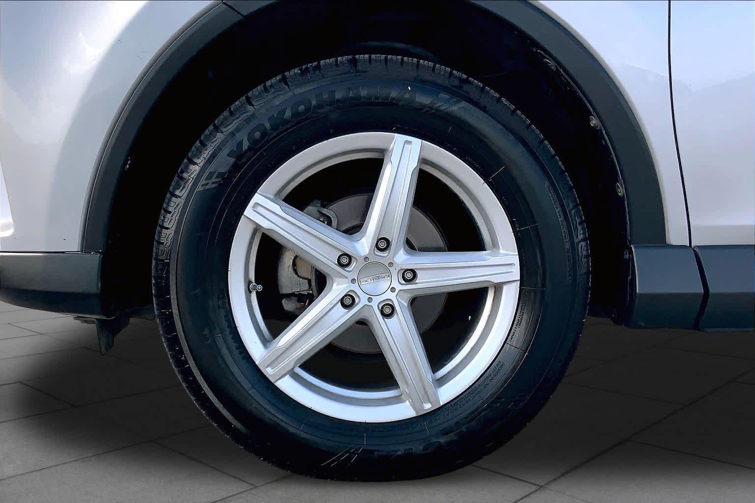 2017 Toyota RAV4 LE Silver Sky Metallic at AutoNation USA Katy