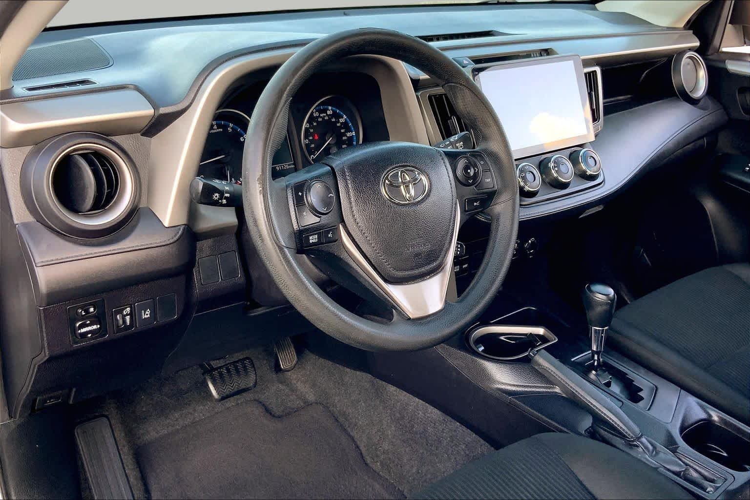 2017 Toyota RAV4 LE Silver Sky Metallic at AutoNation USA Katy