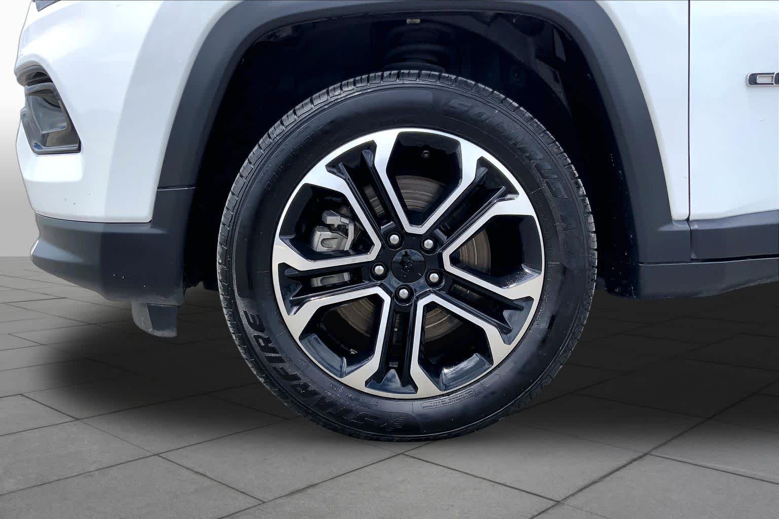 2024 Jeep Compass Limited Bright White Clearcoat at Turner Chevrolet