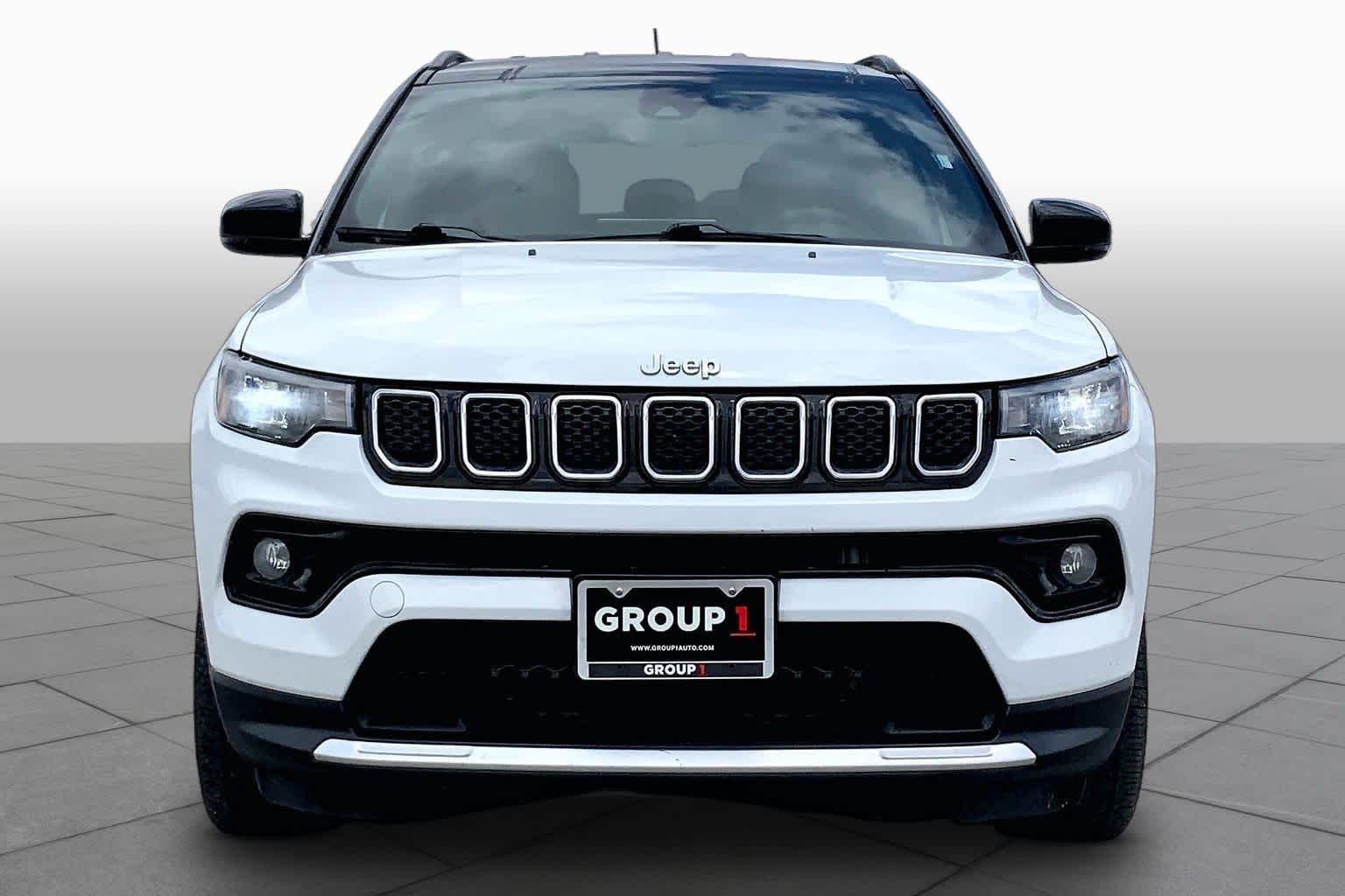 2024 Jeep Compass Limited Bright White Clearcoat at Turner Chevrolet