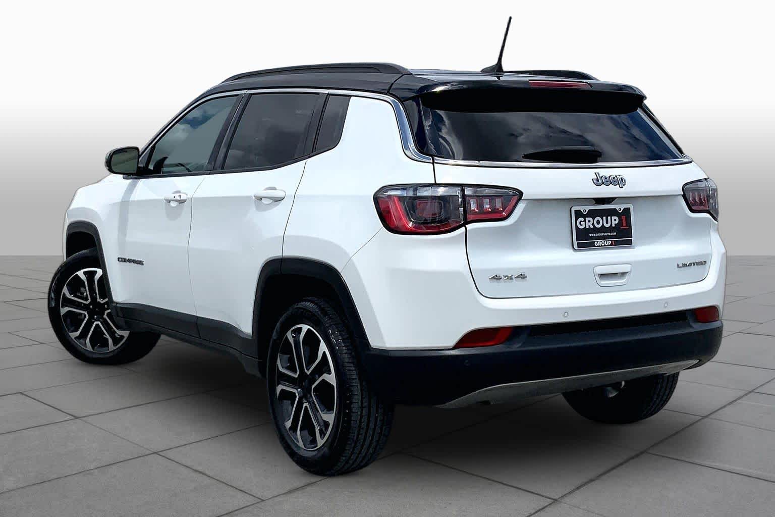 2024 Jeep Compass Limited Bright White Clearcoat at Turner Chevrolet