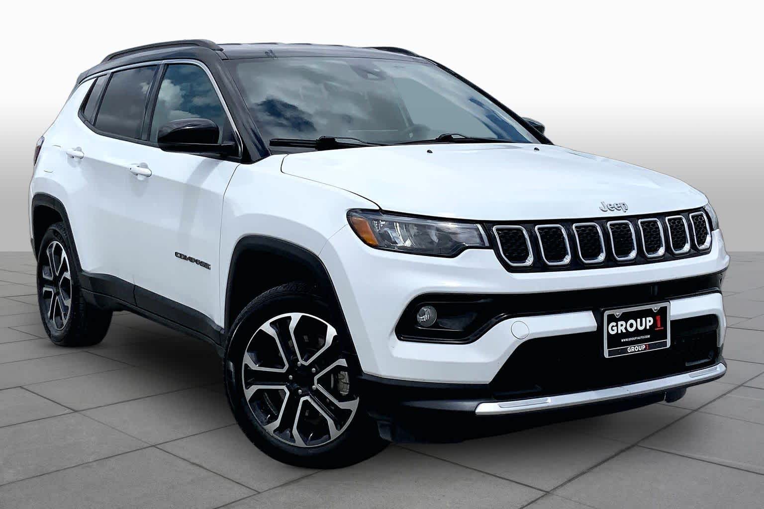 2024 Jeep Compass Limited Bright White Clearcoat at Turner Chevrolet