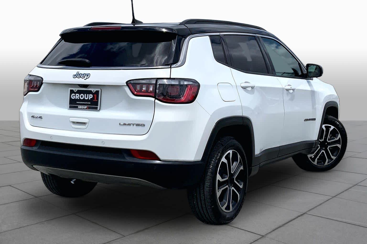 2024 Jeep Compass Limited Bright White Clearcoat at Turner Chevrolet