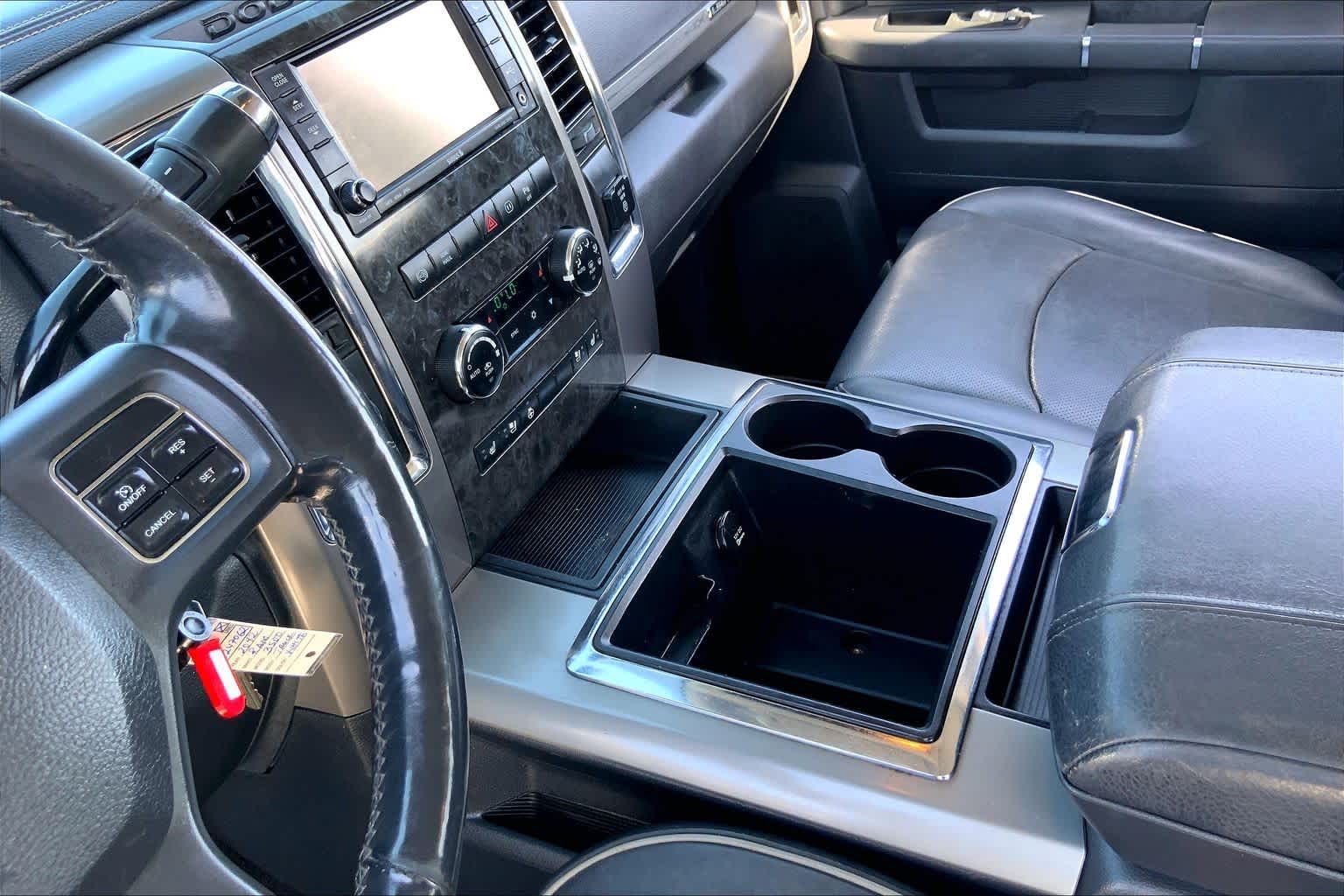 2012 Ram 3500 Laramie Limited Bright White at Mac Haik Ford