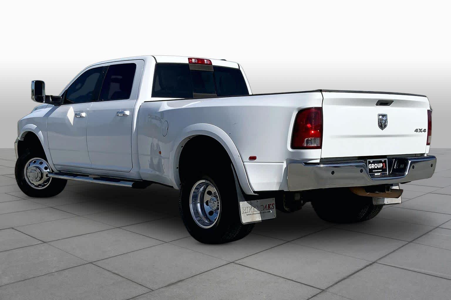2012 Ram 3500 Laramie Limited Bright White at Mac Haik Ford