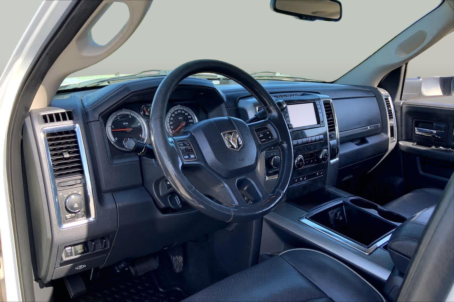 2012 Ram 3500 Laramie Limited Bright White at Mac Haik Ford