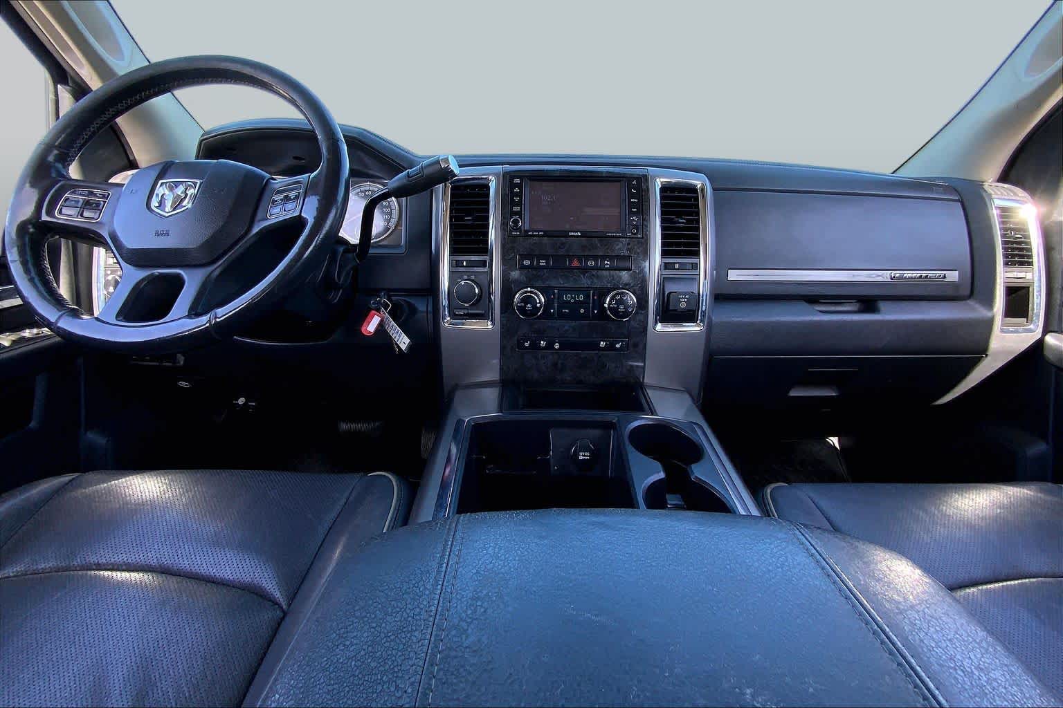 2012 Ram 3500 Laramie Limited Bright White at Mac Haik Ford