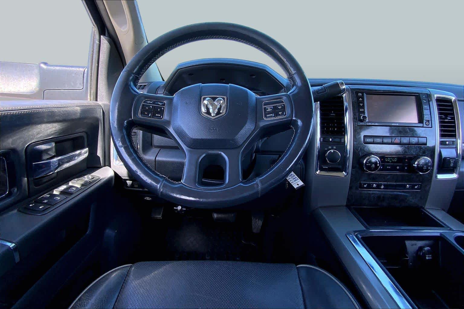 2012 Ram 3500 Laramie Limited Bright White at Mac Haik Ford