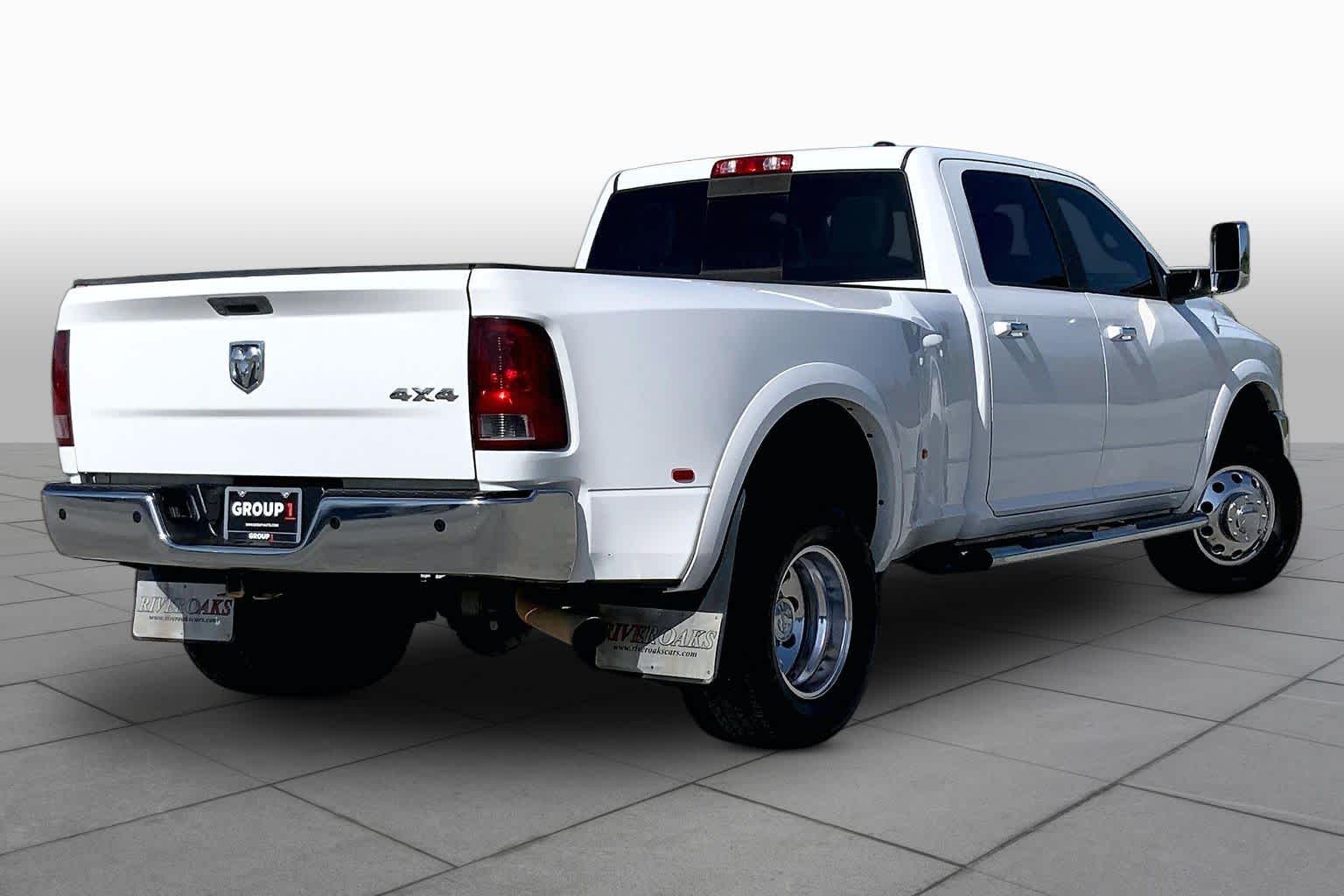 2012 Ram 3500 Laramie Limited Bright White at Mac Haik Ford