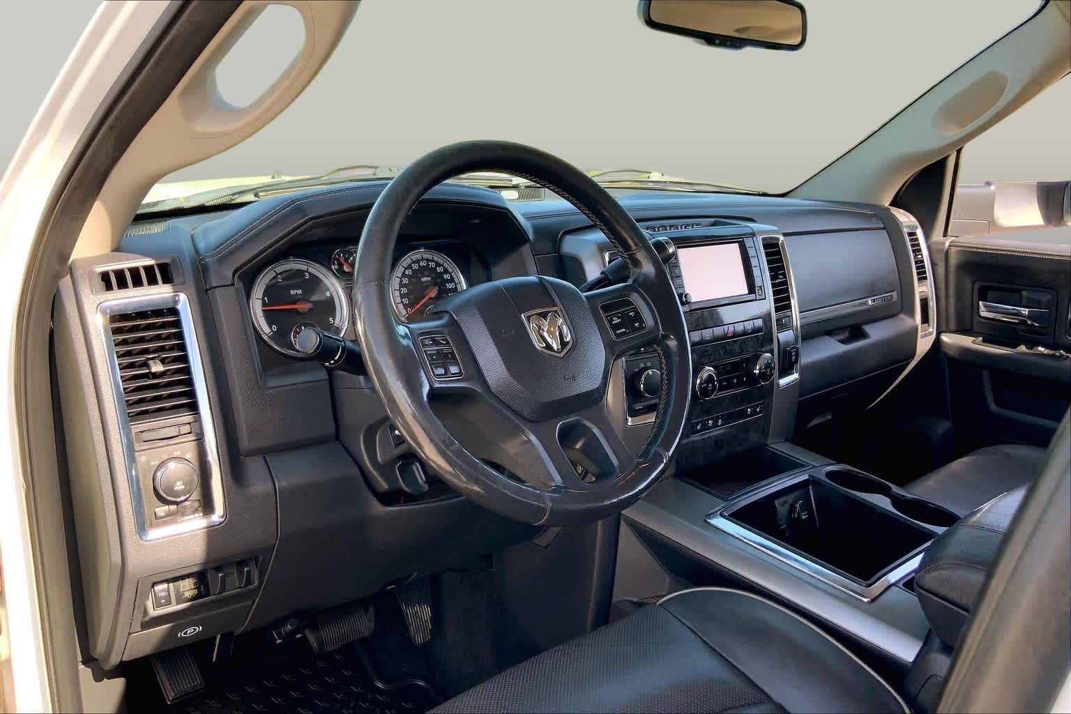 2012 Ram 3500 Laramie Limited Bright White at Mac Haik Ford