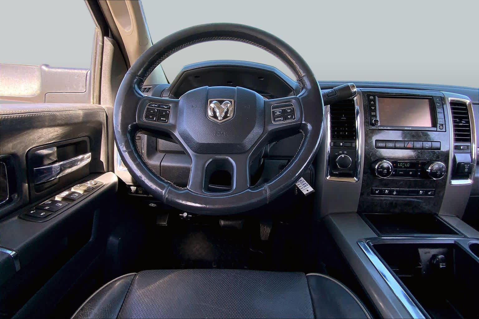 2012 Ram 3500 Laramie Limited Bright White at Mac Haik Ford