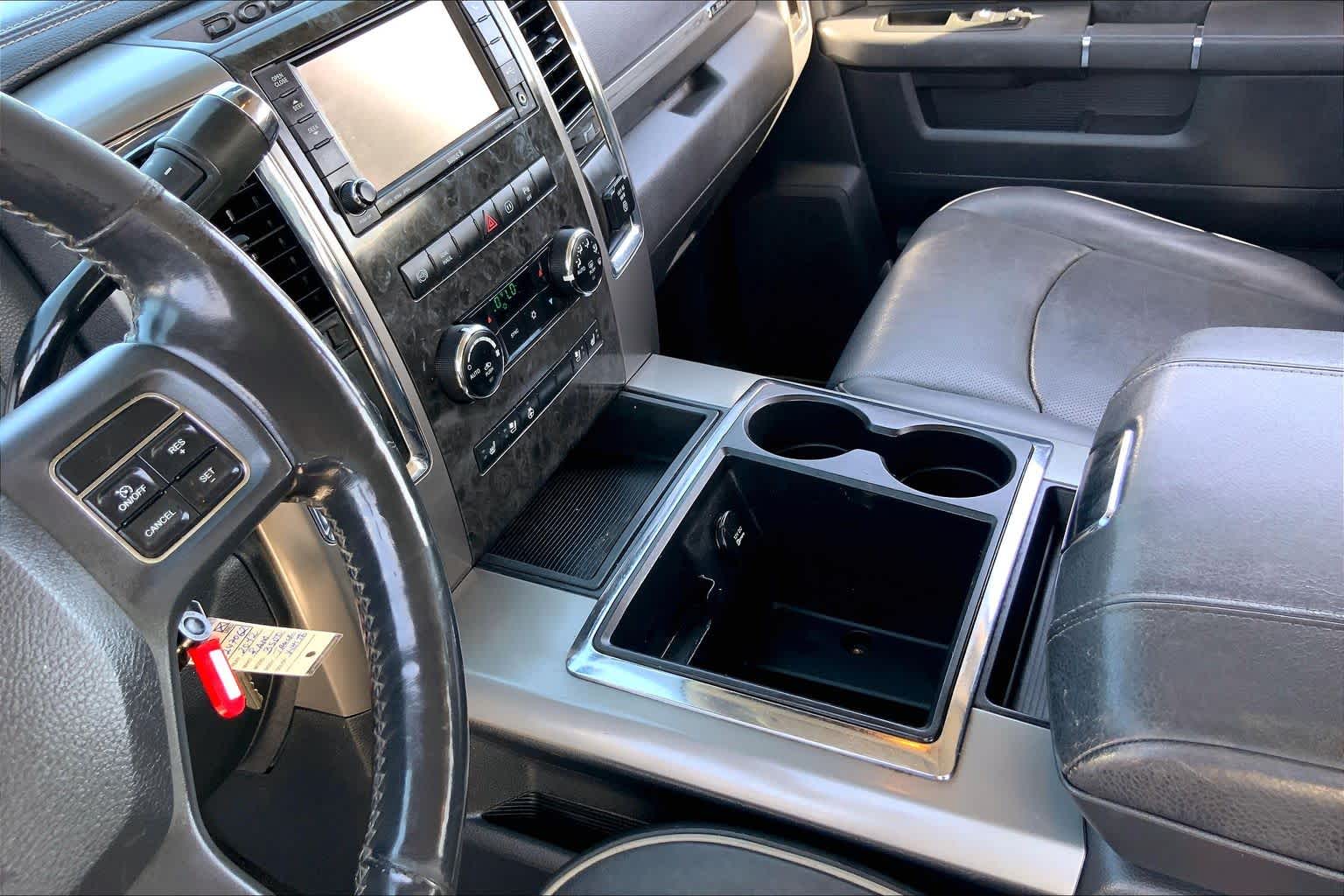 2012 Ram 3500 Laramie Limited Bright White at Mac Haik Ford