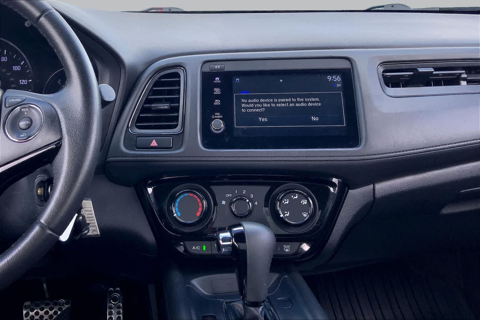2022 Honda HR-V Sport Platinum White Pearl at AutoNation USA Houston