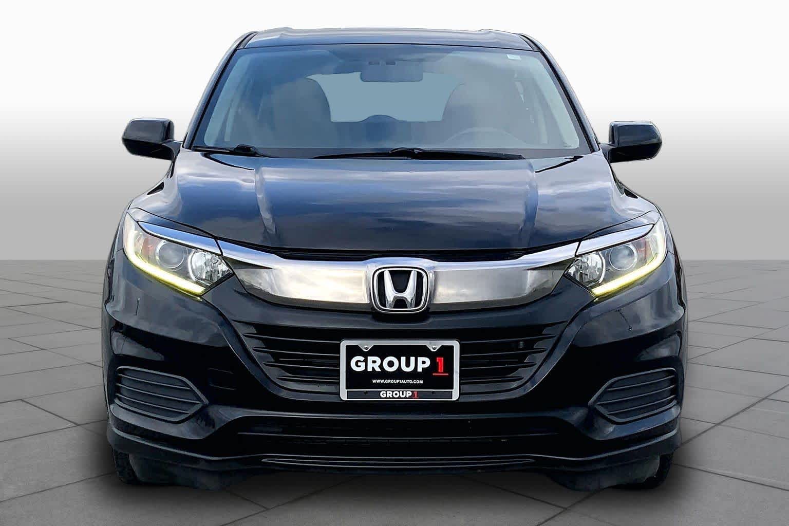 2019 Honda HR-V LX Crystal Black Pearl at Texan GMC Buick