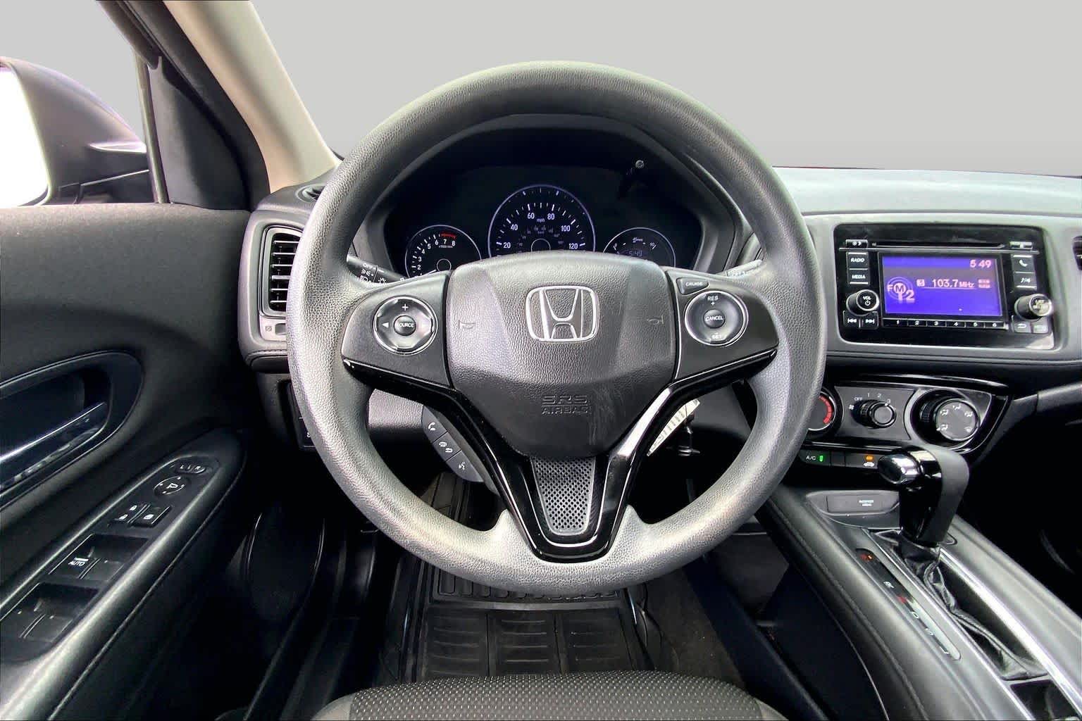 2019 Honda HR-V LX Crystal Black Pearl at Texan GMC Buick