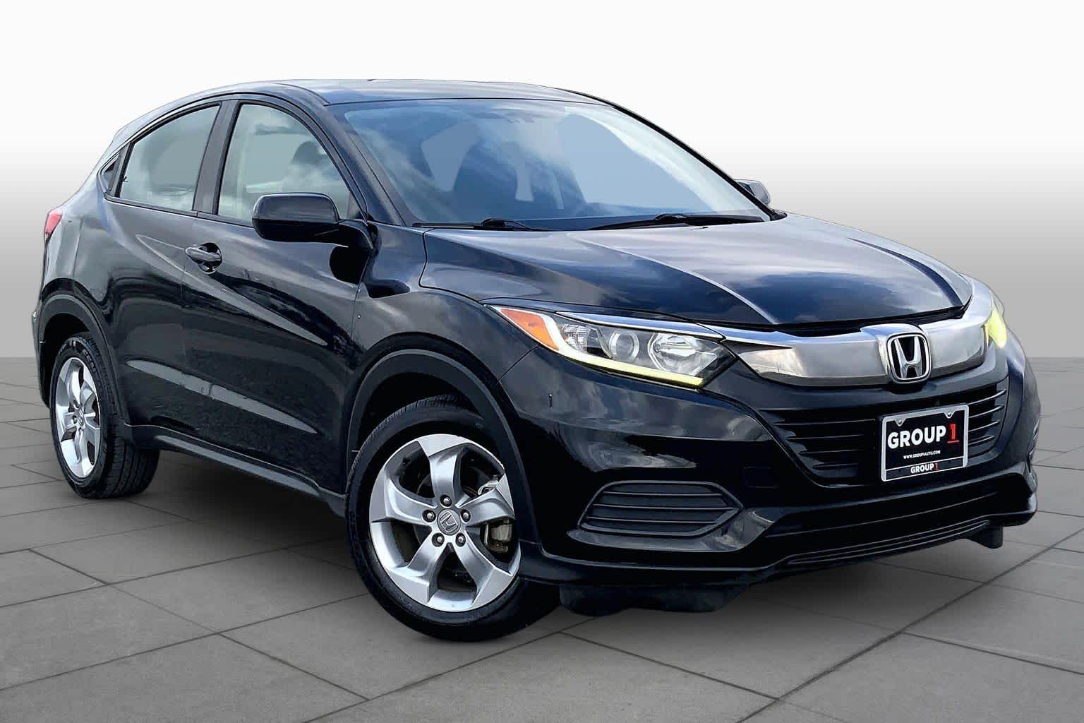 2019 Honda HR-V LX Crystal Black Pearl at Texan GMC Buick