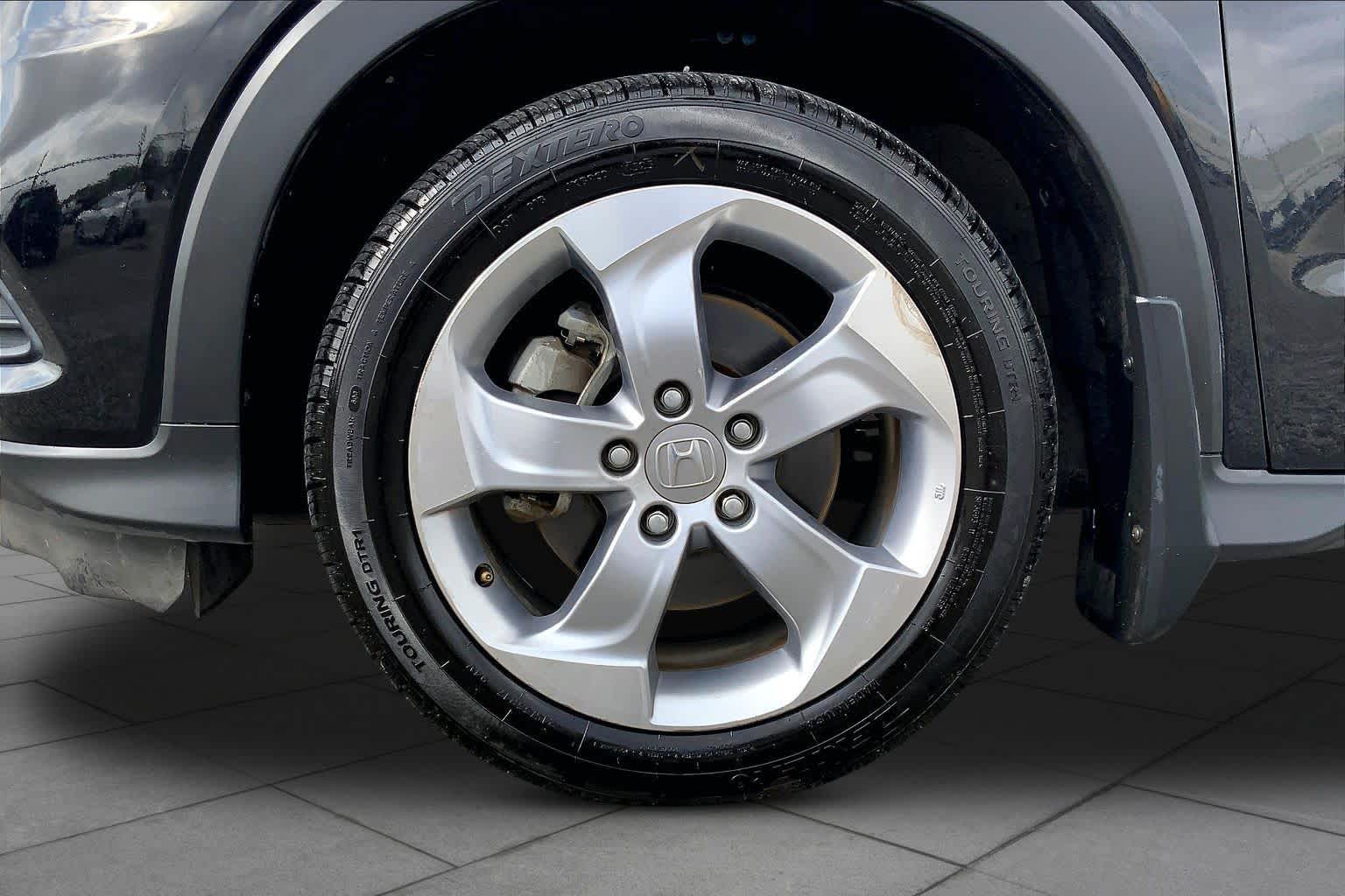 2019 Honda HR-V LX Crystal Black Pearl at Texan GMC Buick