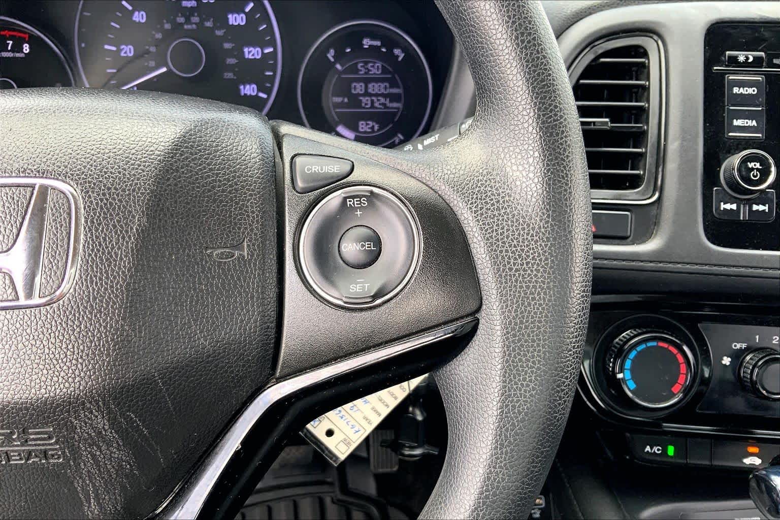 2019 Honda HR-V LX Crystal Black Pearl at Texan GMC Buick