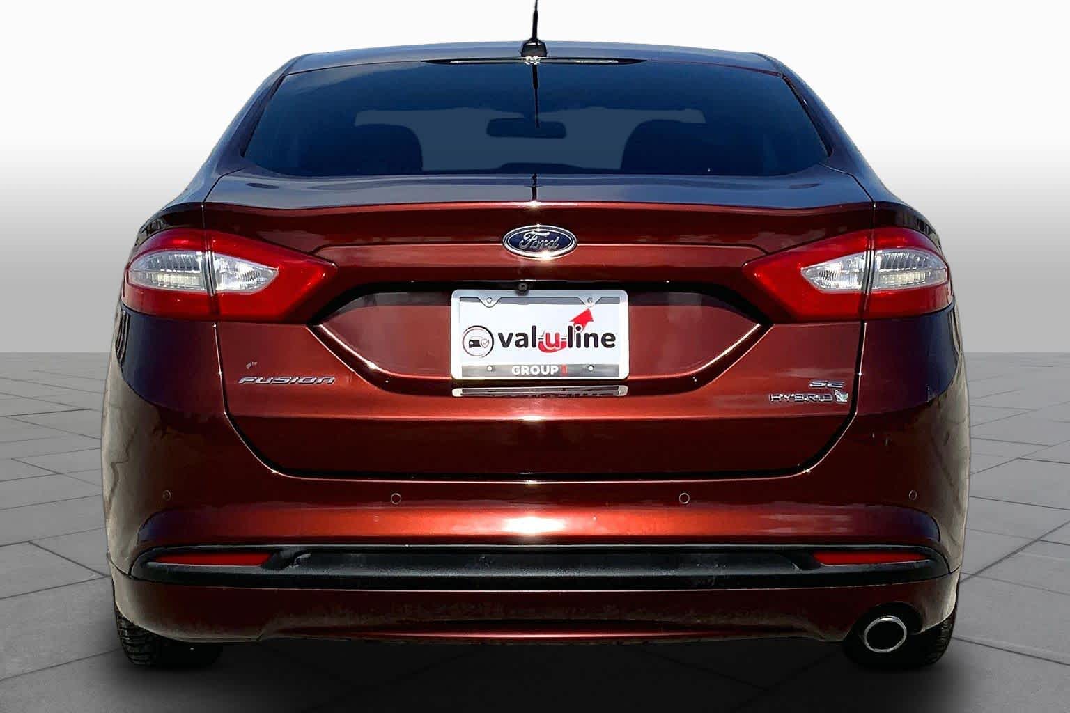 2016 Ford Fusion Hybrid SE Hybrid Bronze Fire Metallic Tinted Clearcoat at Mac Haik Ford